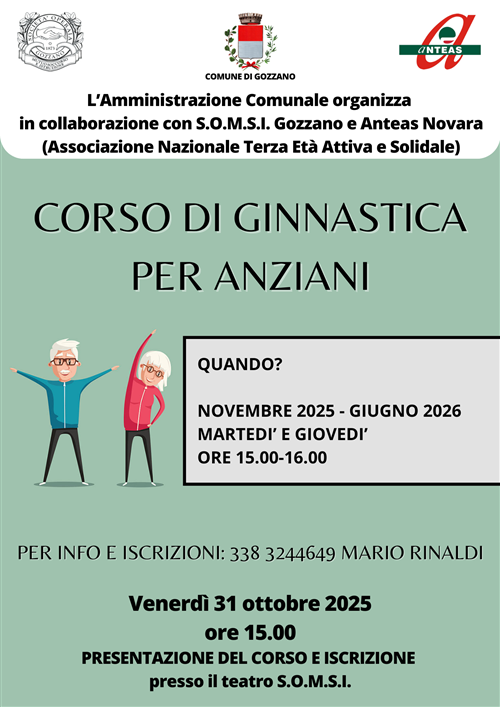 Ginnastica per anziani