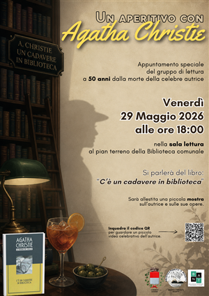 Un aperitivo con Agatha Christie